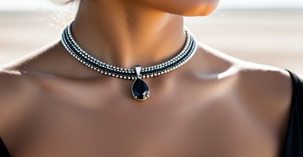 Bijoux noirs : trouvez votre style unique et chic en argent 925